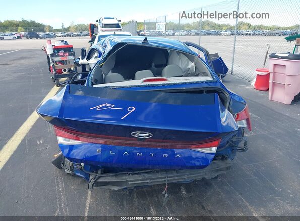 KMHLS4AG3PU461105 2023 HYUNDAI ELANTRA Blue 