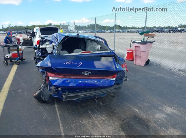 KMHLS4AG3PU461105 2023 HYUNDAI ELANTRA Blue 