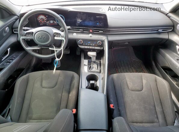 KMHLS4AG3PU524168 2023 HYUNDAI ELANTRA Black Widok deski rozdzielczej