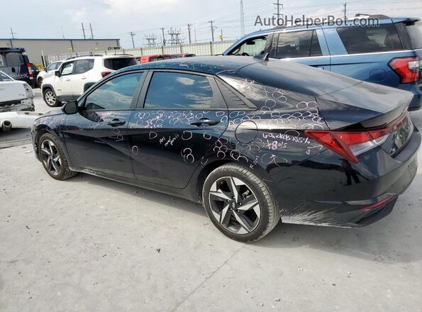 KMHLS4AG3PU524168 2023 HYUNDAI ELANTRA Black Tył lewy