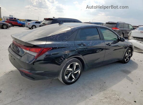 KMHLS4AG3PU524168 2023 HYUNDAI ELANTRA Black Tył prawy