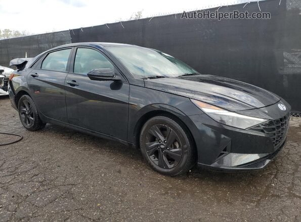 KMHLS4AG4MU206796 2021 HYUNDAI ELANTRA Черный 