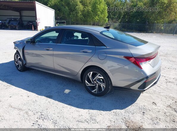 KMHLS4DG2SU930060 2025 HYUNDAI ELANTRA Silver Trasero izquierdo
