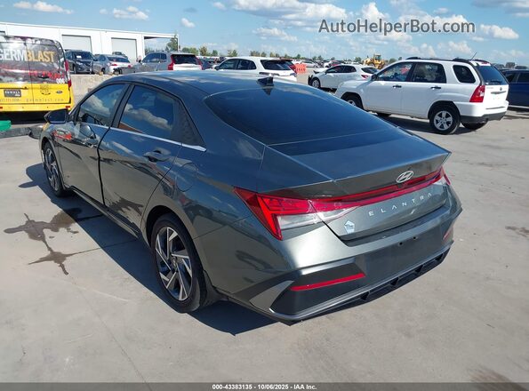 KMHLS4DG4SU912319 2025 HYUNDAI ELANTRA Gray Rear left