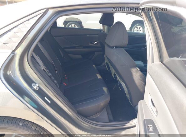 KMHLS4DG4SU912319 2025 HYUNDAI ELANTRA Gray VIN sticker view