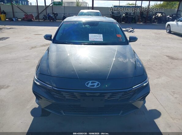 KMHLS4DG4SU912319 2025 HYUNDAI ELANTRA Gray Instrument cluster view