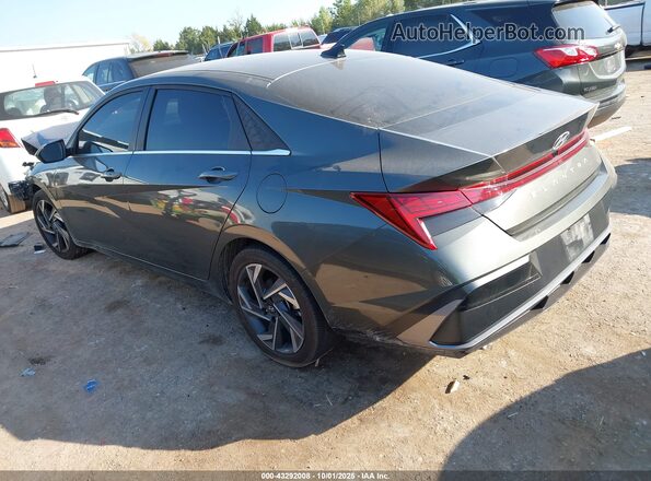 KMHLS4DG9RU743716 2024 HYUNDAI ELANTRA Black Trasero izquierdo