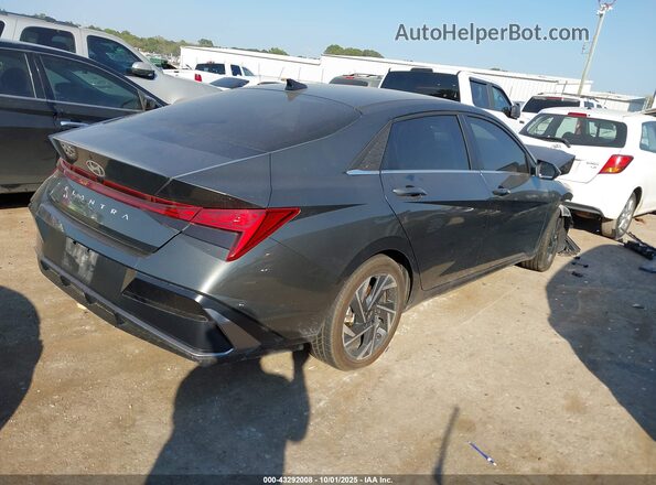 KMHLS4DG9RU743716 2024 HYUNDAI ELANTRA Black Trasero derecho