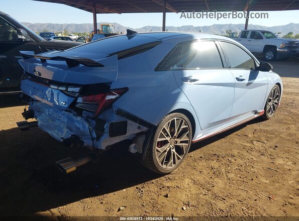 KMHLW4AK6NU004441 2022 HYUNDAI ELANTRA N Blue 