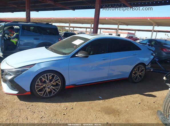 KMHLW4AK6NU004441 2022 HYUNDAI ELANTRA N Blue 