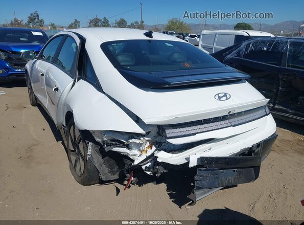 KMHM24AA2PA020857 2023 HYUNDAI IONIQ 6 White Задня ліва чверть