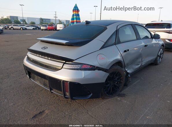 KMHM24AA4SA083760 2025 HYUNDAI IONIQ 6 Silver Rear right