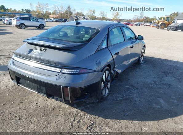 KMHM24AB8PA046503 2023 HYUNDAI IONIQ 6 Синий Задняя правая четверть