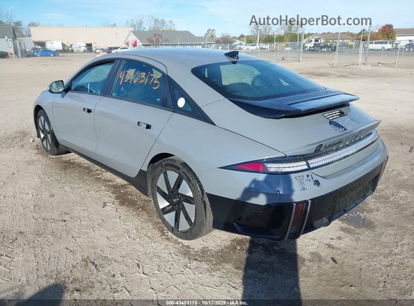 KMHM24AB8PA046503 2023 HYUNDAI IONIQ 6 Синий Задняя левая четверть
