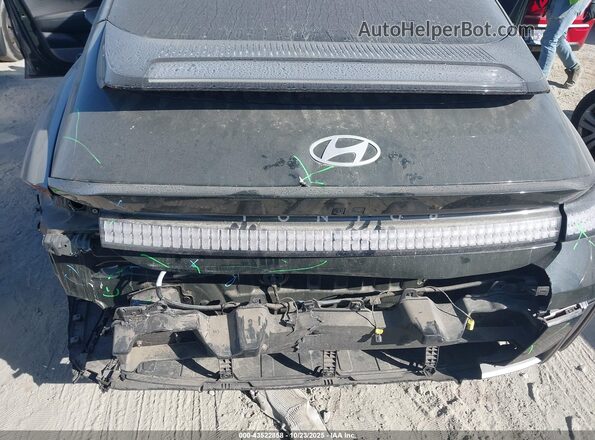 KMHM24AC5RA061570 2024 HYUNDAI IONIQ 6 Black წინა ხედი