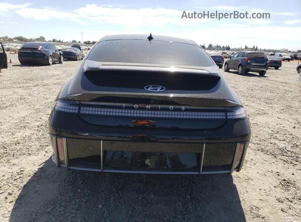 KMHM34AA0PA021681 2023 HYUNDAI IONIQ Black Widok z tyłu