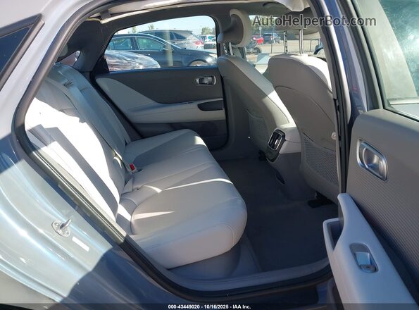KMHM34AA4RA079909 2024 HYUNDAI IONIQ 6 Gray Vista de la etiqueta del VIN
