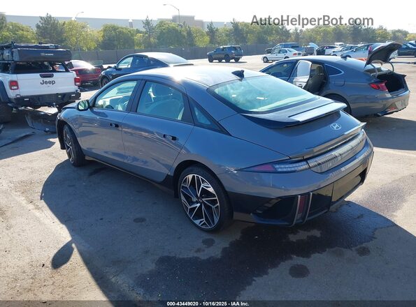 KMHM34AA4RA079909 2024 HYUNDAI IONIQ 6 Gray Trasero izquierdo