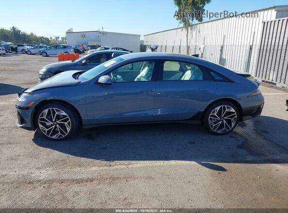 KMHM34AA4RA079909 2024 HYUNDAI IONIQ 6 Gray Vista interior de 360 grados