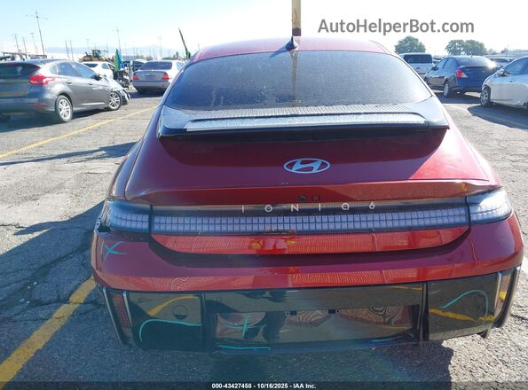 KMHM34AA5PA047323 2023 HYUNDAI IONIQ 6 Темно-бордовый 