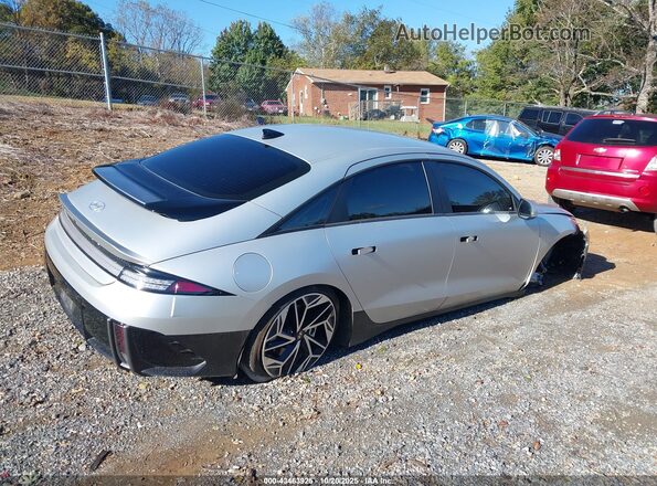 KMHM34AC0RA061795 2024 HYUNDAI IONIQ 6 Silver Tył prawy