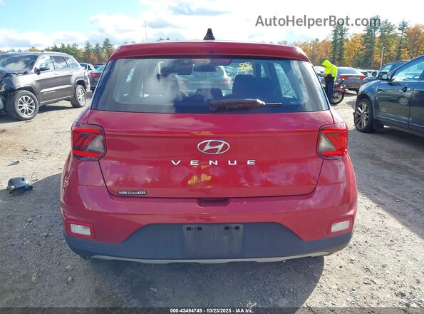 KMHRB8A31MU078256 2021 HYUNDAI VENUE Red 