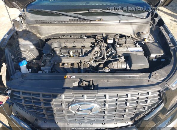 KMHRB8A32LU031641 2020 HYUNDAI VENUE Black უკანა ხედი