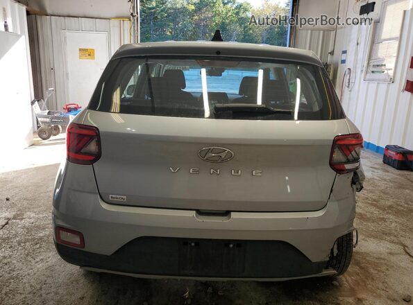 KMHRB8A32MU077293 2021 HYUNDAI VENUE Silver Widok z tyłu