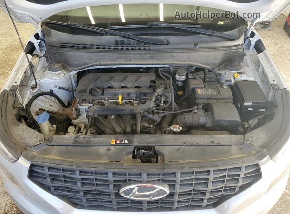 KMHRB8A32MU077293 2021 HYUNDAI VENUE Silver Widok komory silnika