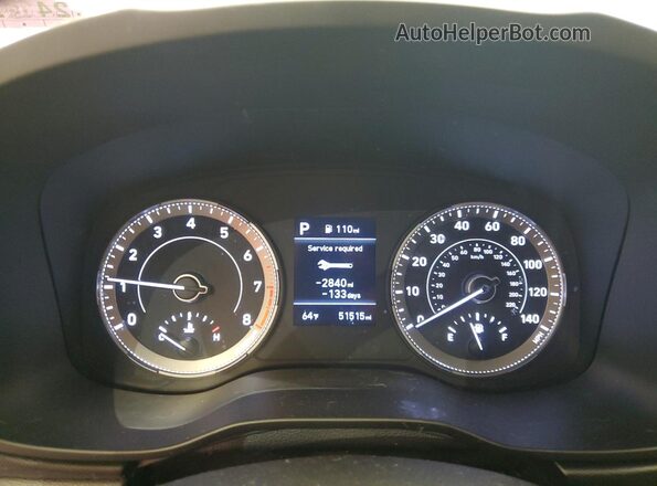 KMHRB8A32MU077293 2021 HYUNDAI VENUE Silver Widok zestawu wskaźników