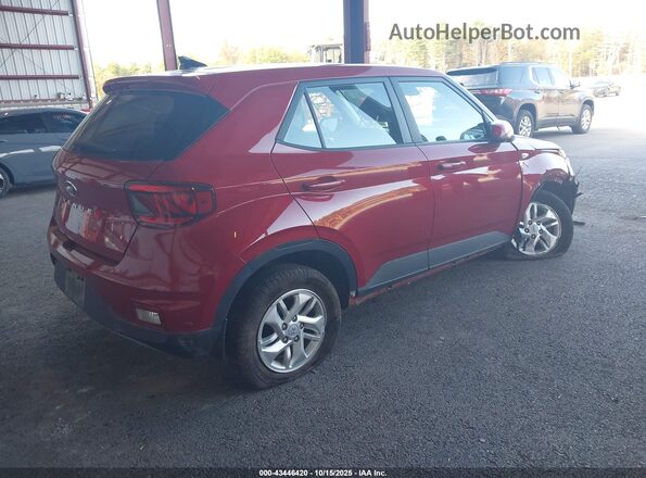 KMHRB8A35NU174697 2022 HYUNDAI VENUE Красный Задняя правая четверть