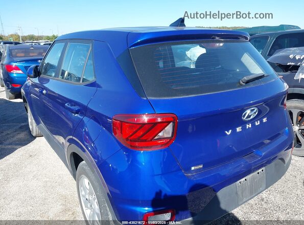 KMHRB8A36MU068614 2021 HYUNDAI VENUE Blue Trasero izquierdo