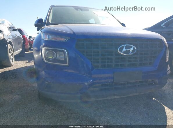 KMHRB8A36MU068614 2021 HYUNDAI VENUE Blue Vista frontal