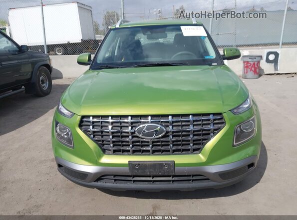KMHRC8A31LU045298 2020 HYUNDAI VENUE Зеленый Вид щитка приборов