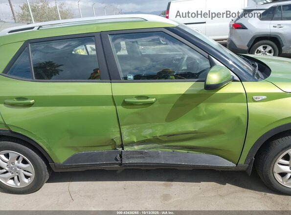 KMHRC8A31LU045298 2020 HYUNDAI VENUE Зеленый Вид задней части салона
