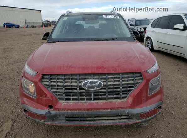 KMHRC8A31MU065942 2021 HYUNDAI VENUE Red Widok z przodu