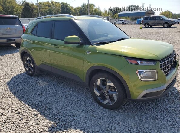 KMHRC8A31NU195186 2022 HYUNDAI VENUE Green 