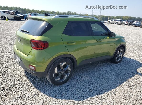 KMHRC8A31NU195186 2022 HYUNDAI VENUE Green 