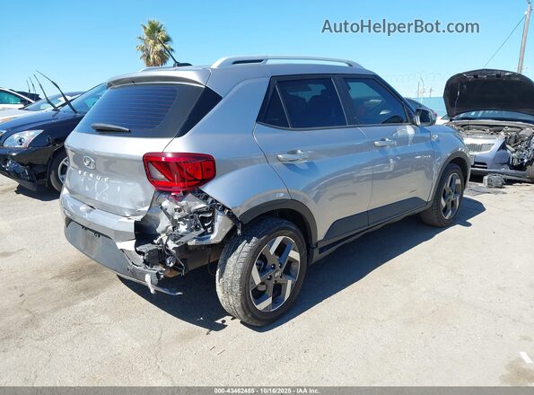 KMHRC8A31PU266325 2023 HYUNDAI VENUE Silver უკანა მარჯვენა