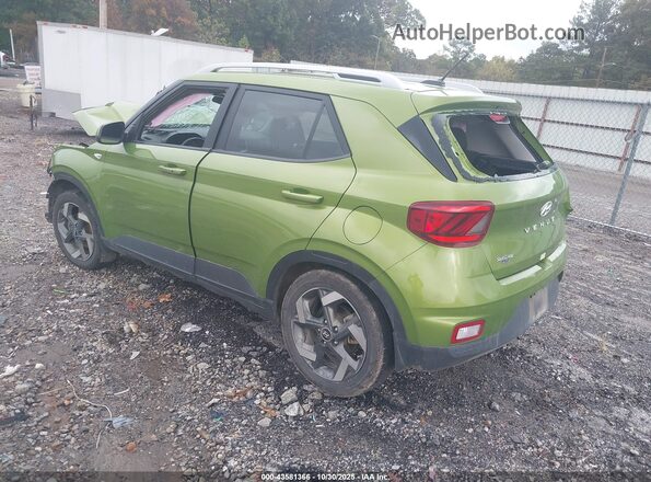 KMHRC8A31RU294631 2024 HYUNDAI VENUE Green უკანა მარცხენა