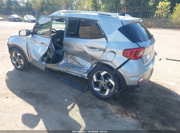 KMHRC8A32MU090462 2021 HYUNDAI VENUE Silver Задня ліва чверть