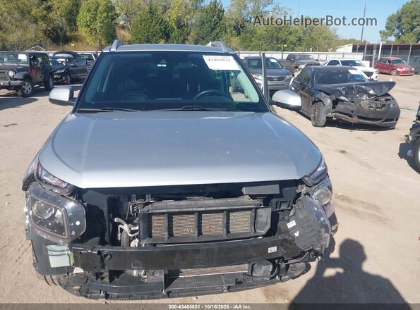 KMHRC8A32MU090462 2021 HYUNDAI VENUE Silver Вид щитка приладів