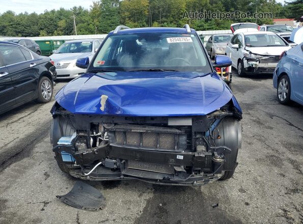 KMHRC8A32NU201352 2022 HYUNDAI VENUE Синий Вид спереди