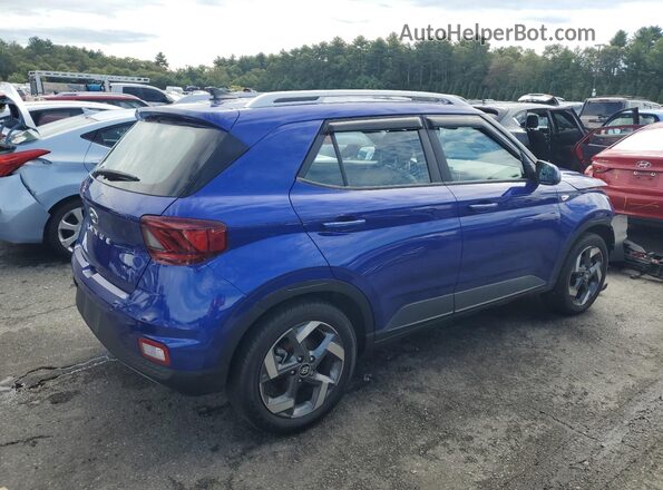 KMHRC8A32NU201352 2022 HYUNDAI VENUE Синий Задняя правая четверть