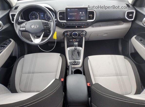KMHRC8A32NU205949 2022 HYUNDAI VENUE Red Dashboard view
