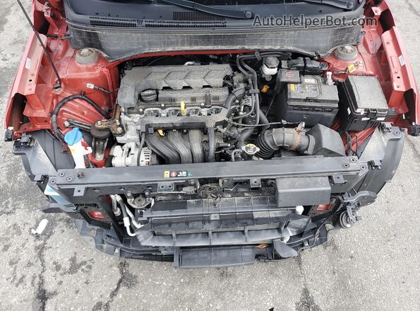 KMHRC8A32NU205949 2022 HYUNDAI VENUE Red Engine compartment view