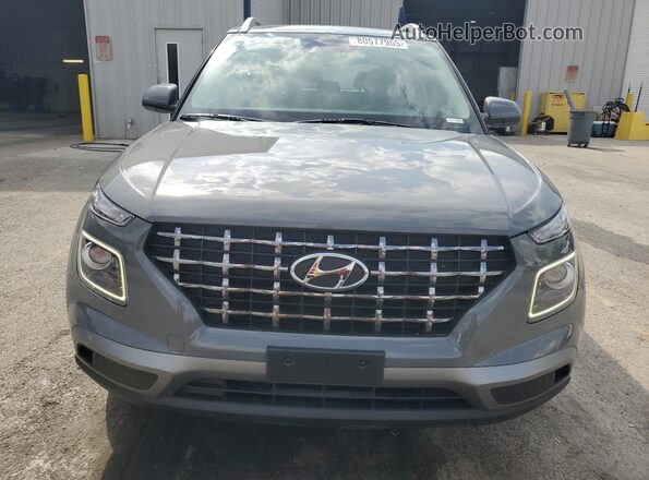KMHRC8A33MU084914 2021 HYUNDAI VENUE Gray Front view