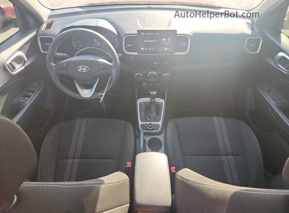 KMHRC8A33MU119855 2021 HYUNDAI VENUE Red წინა პანელის ხედი