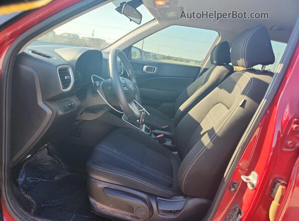 KMHRC8A33MU119855 2021 HYUNDAI VENUE Red წინა სალონის ხედი