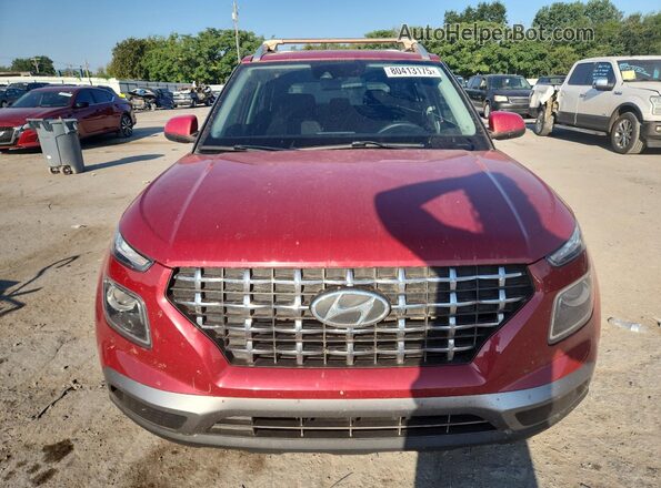 KMHRC8A33MU119855 2021 HYUNDAI VENUE Red წინა ხედი